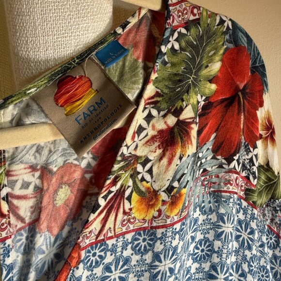 FARM Rio Anthropolgie Tropical Romper - Picture 1 of 8